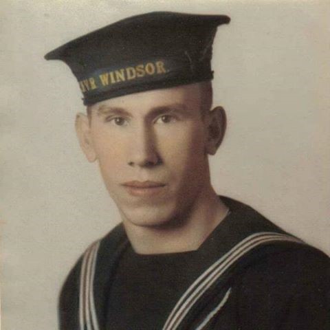 Young Harry Bondy in uniform