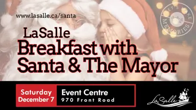 breakfast with santa and the mayor