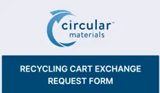 Circular materials exchange request form.