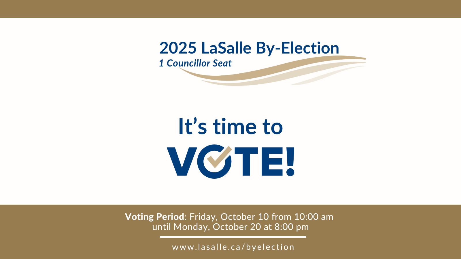 time to vote