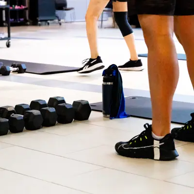 Vollmer Fitness Centre interior.