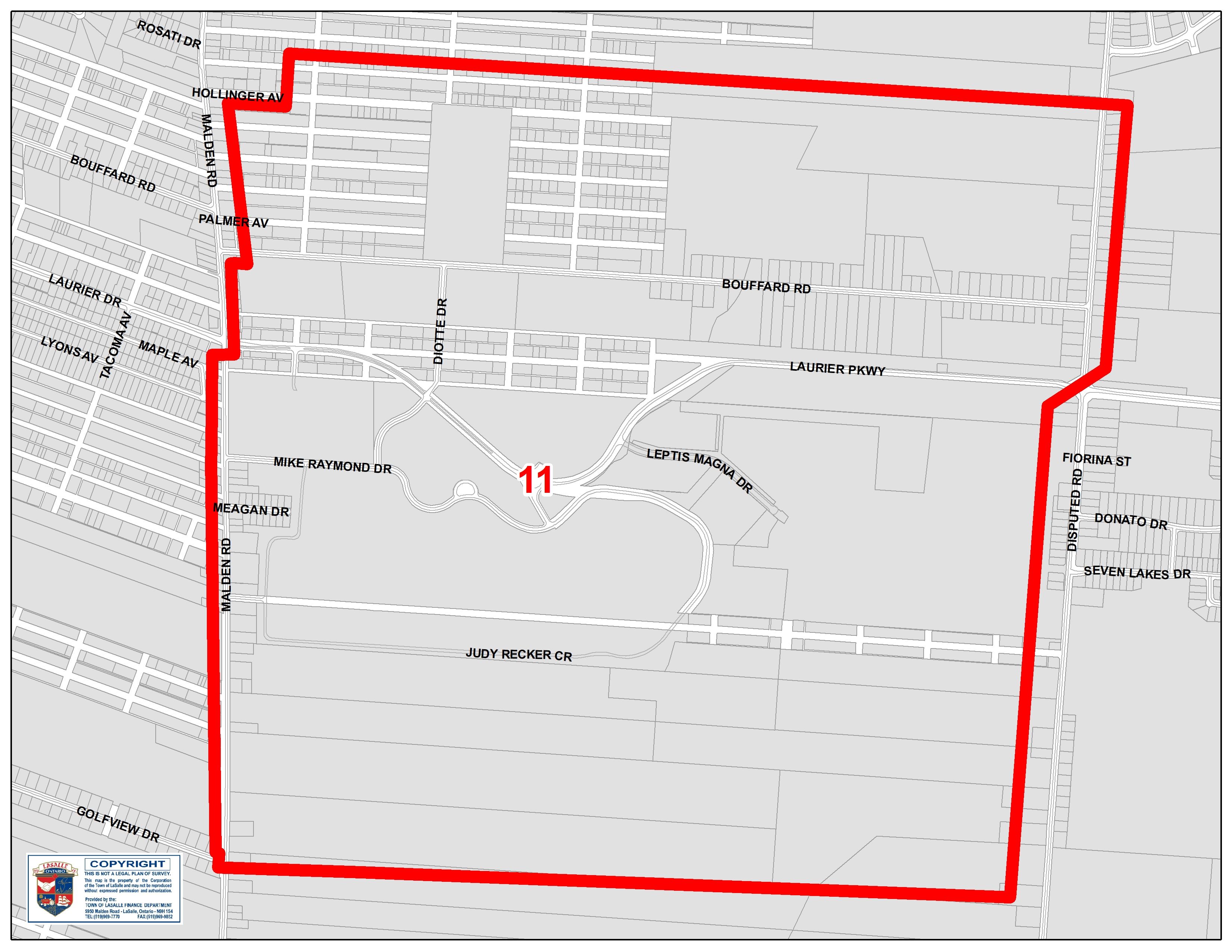 hydrant map area 11