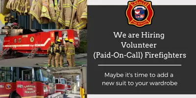 LaSalle Fire Service is Hiring
