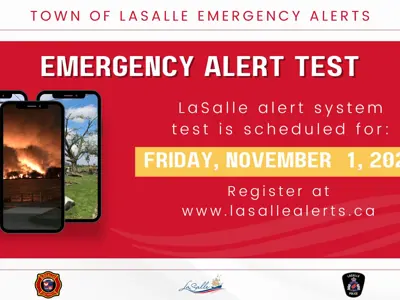 LaSalle Alerts Test graphic