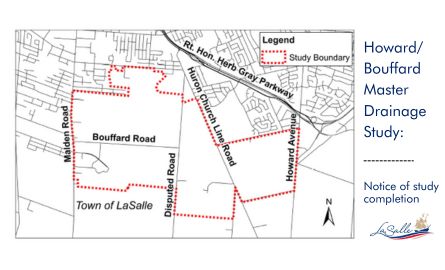 graphic for howard bouffard master drainage study