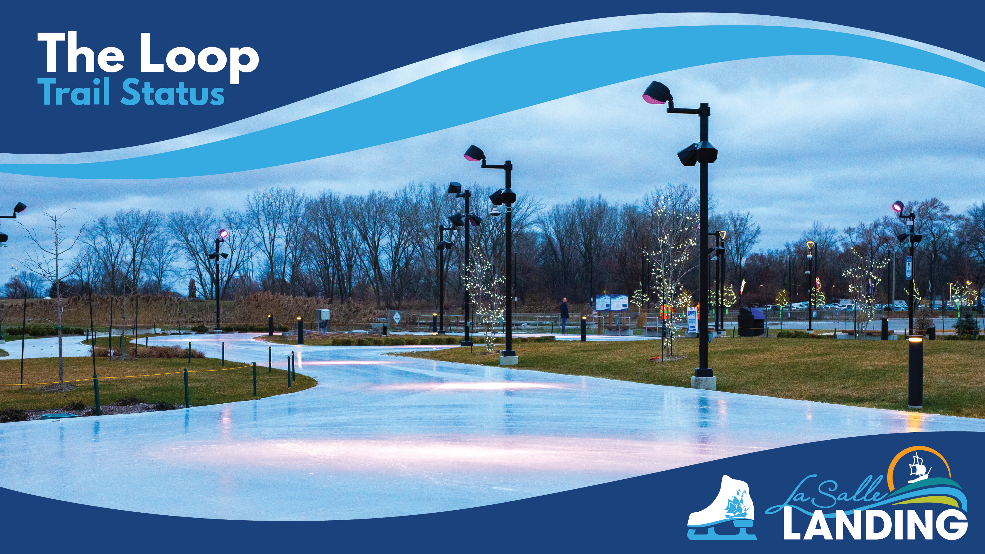 skate trail under the lights