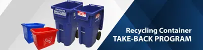Recycling Container take-back program.