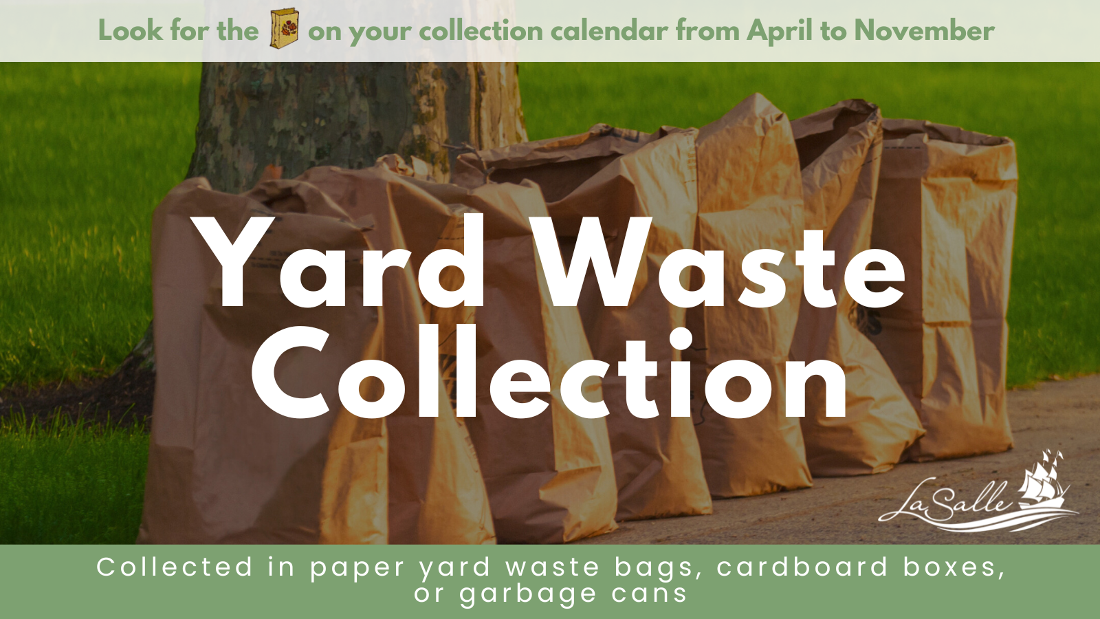 Yard Waste Collection 2026 Graphic