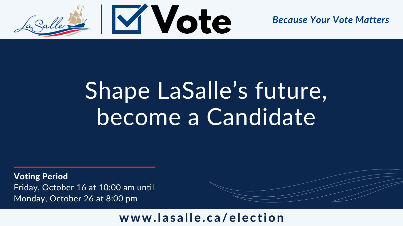 election candidate message