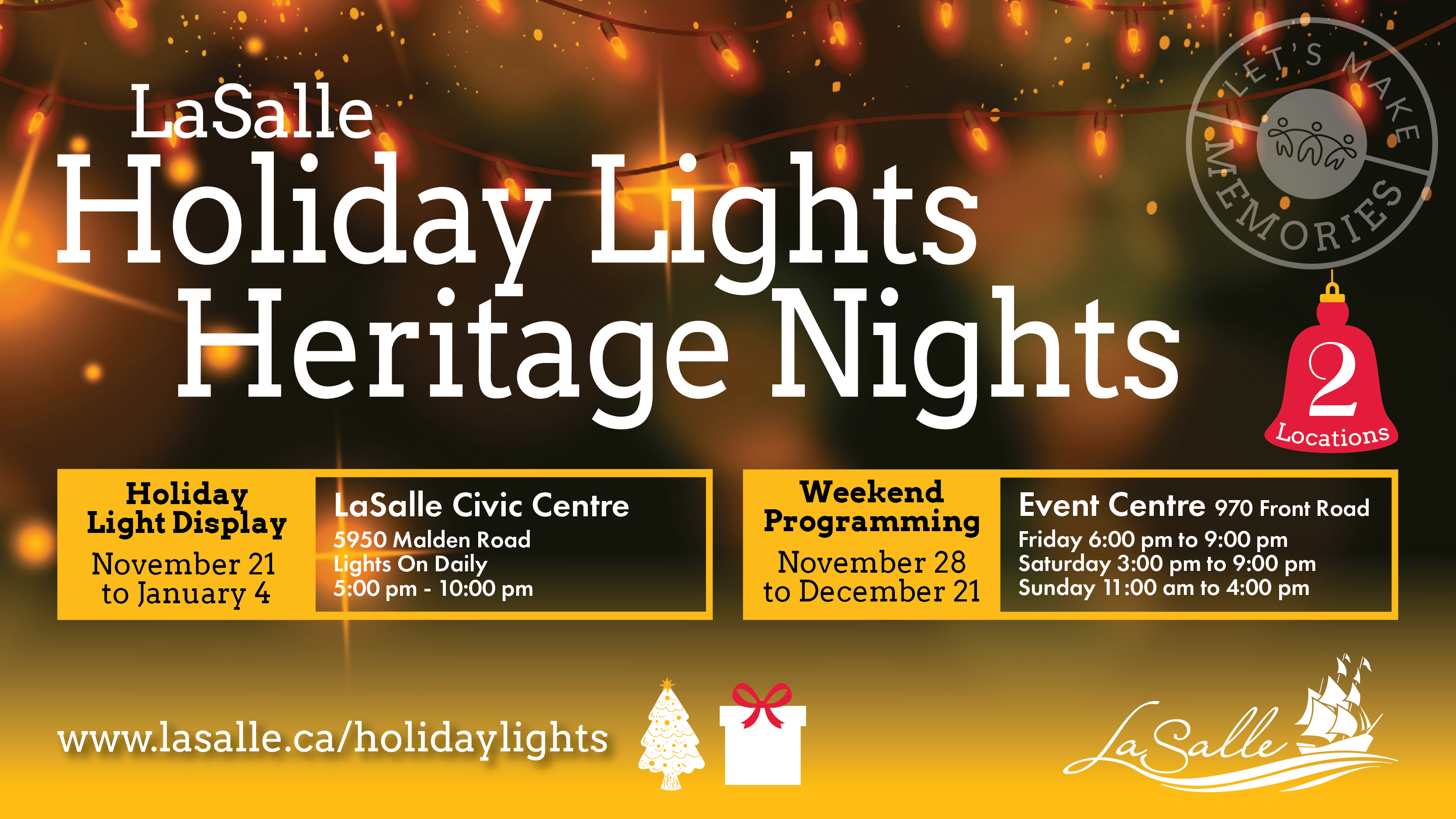 holiday lights event general