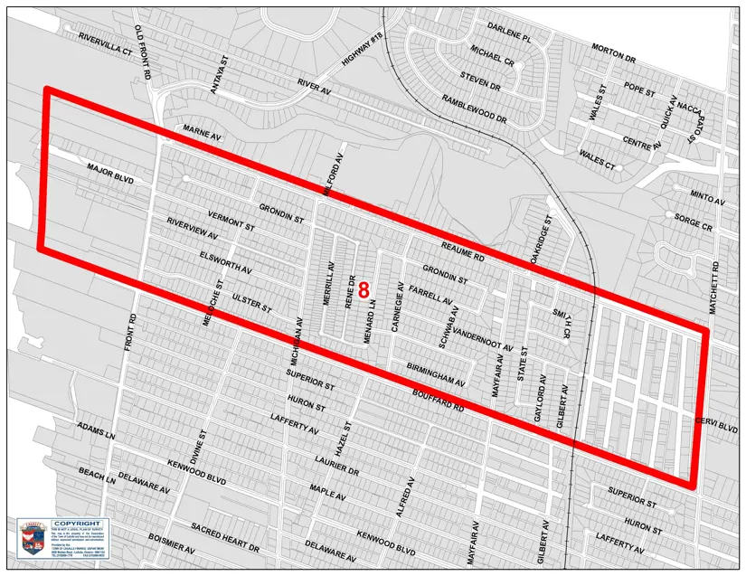 Area 8.
