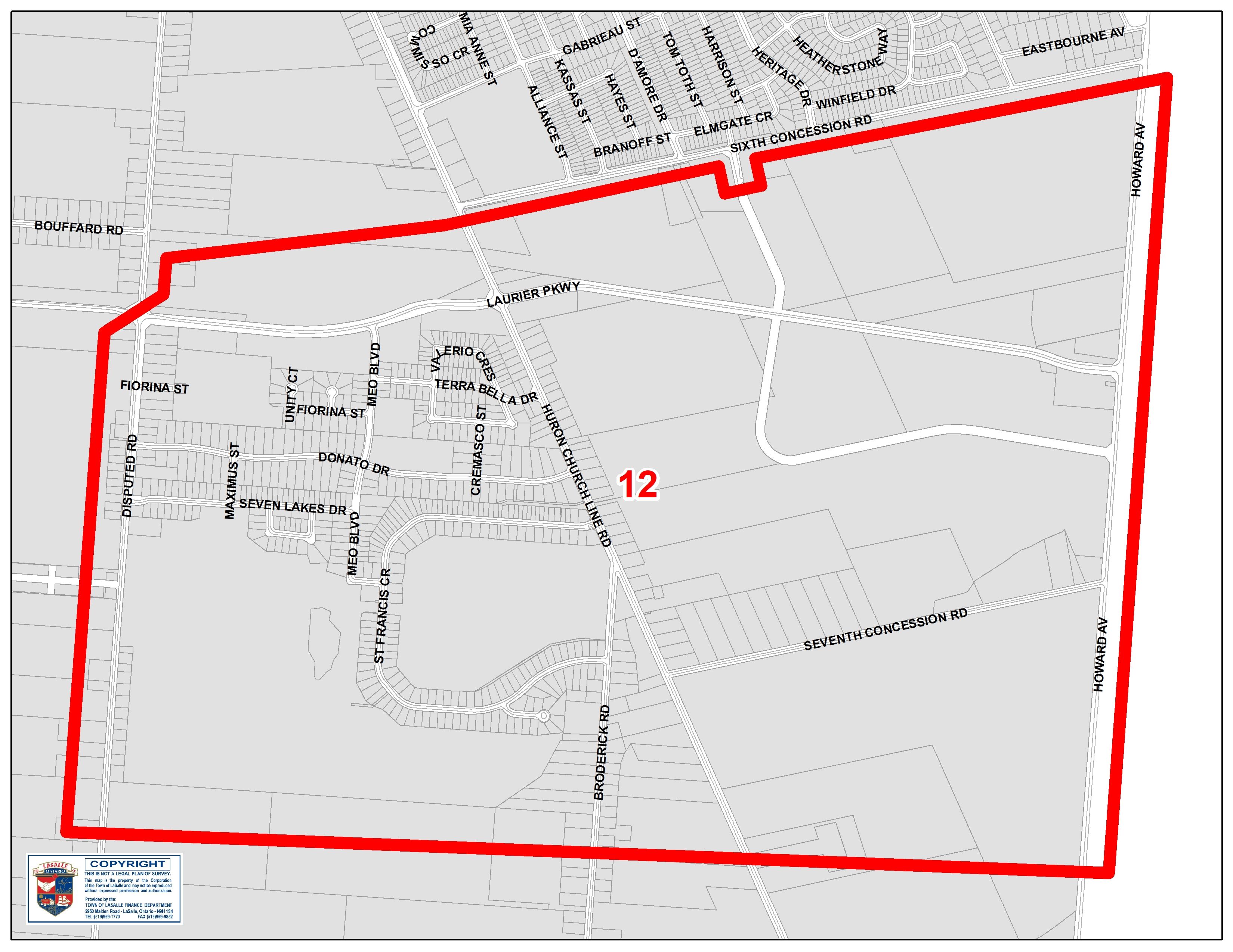 hydrant map area 12